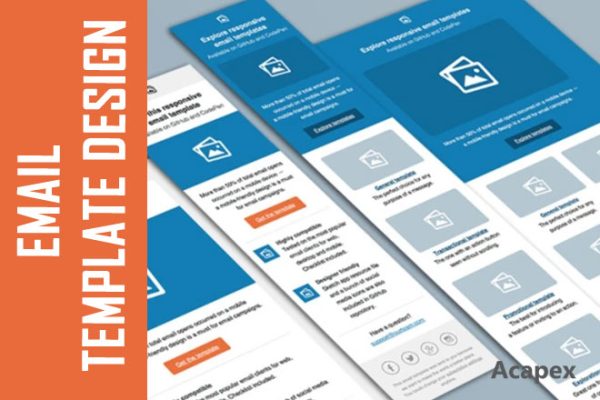 An Email Template Design is a reusable HTML file that can be used to build email campaigns. No business is complete without a well-designed email campaign.